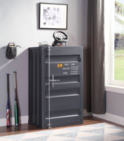 Cargo Gunmetal Finish Chest