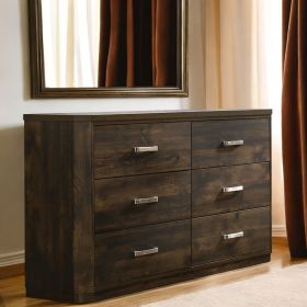 Elettra Rustic Walnut Finish Dresser