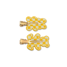 Cartoon Animal Hair Clips Set-Yellow 9894 (Option: 6926398659894)